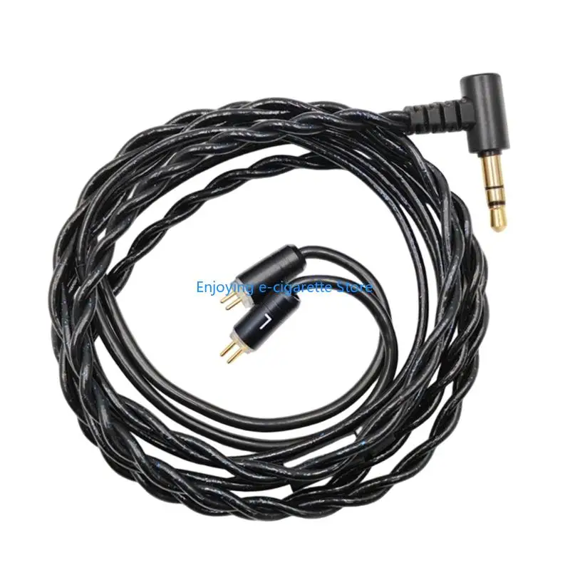 120 langes OFC-Soundkabel für 0,78 mm 2-polige Kopfhörer, 4-adrig/8-adrig geflochten Y4QF – Detail 9