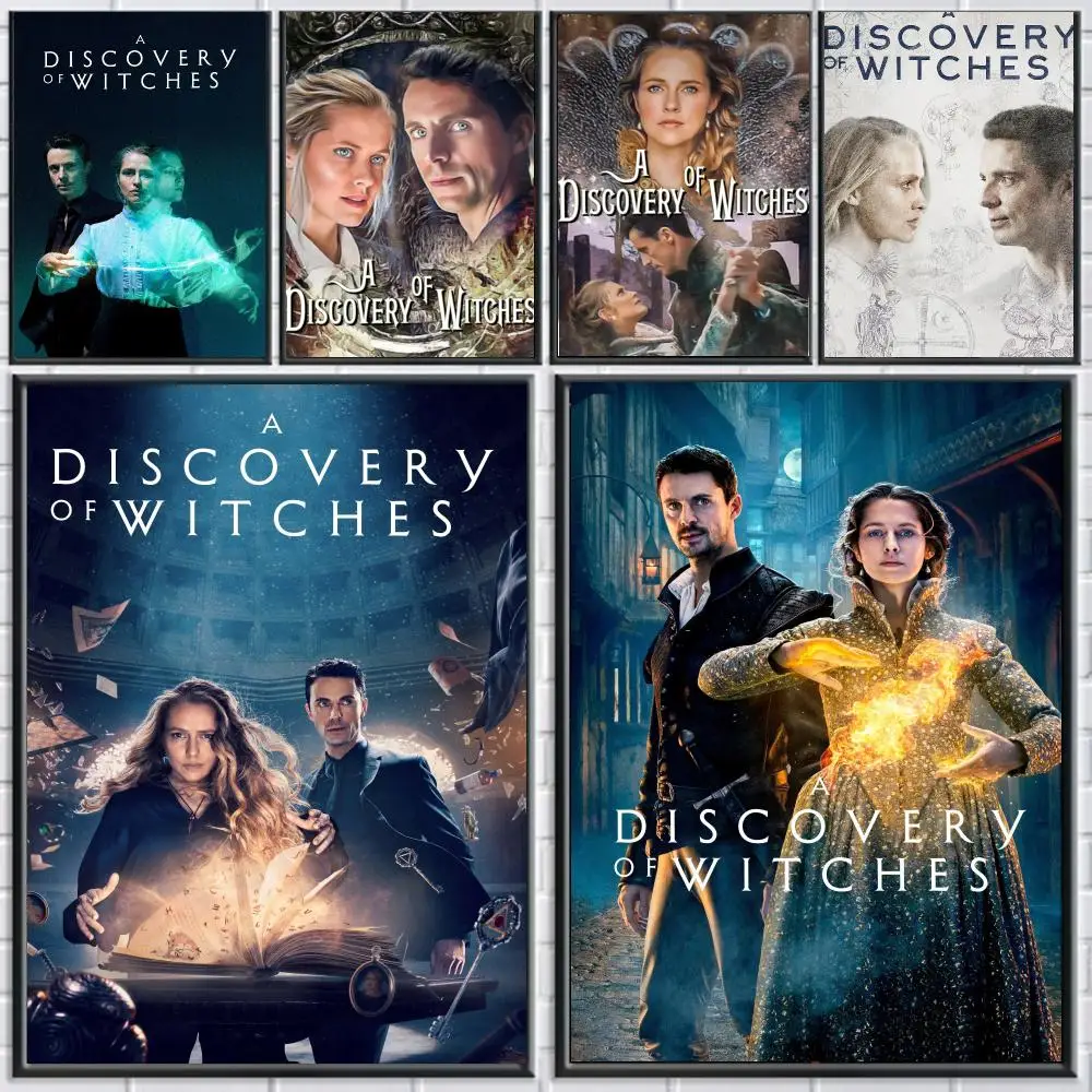 tv series A-A Discovery of Witches-S Poster Peel and Stick Wall Art for Cafe Office Bar and Home Decoration