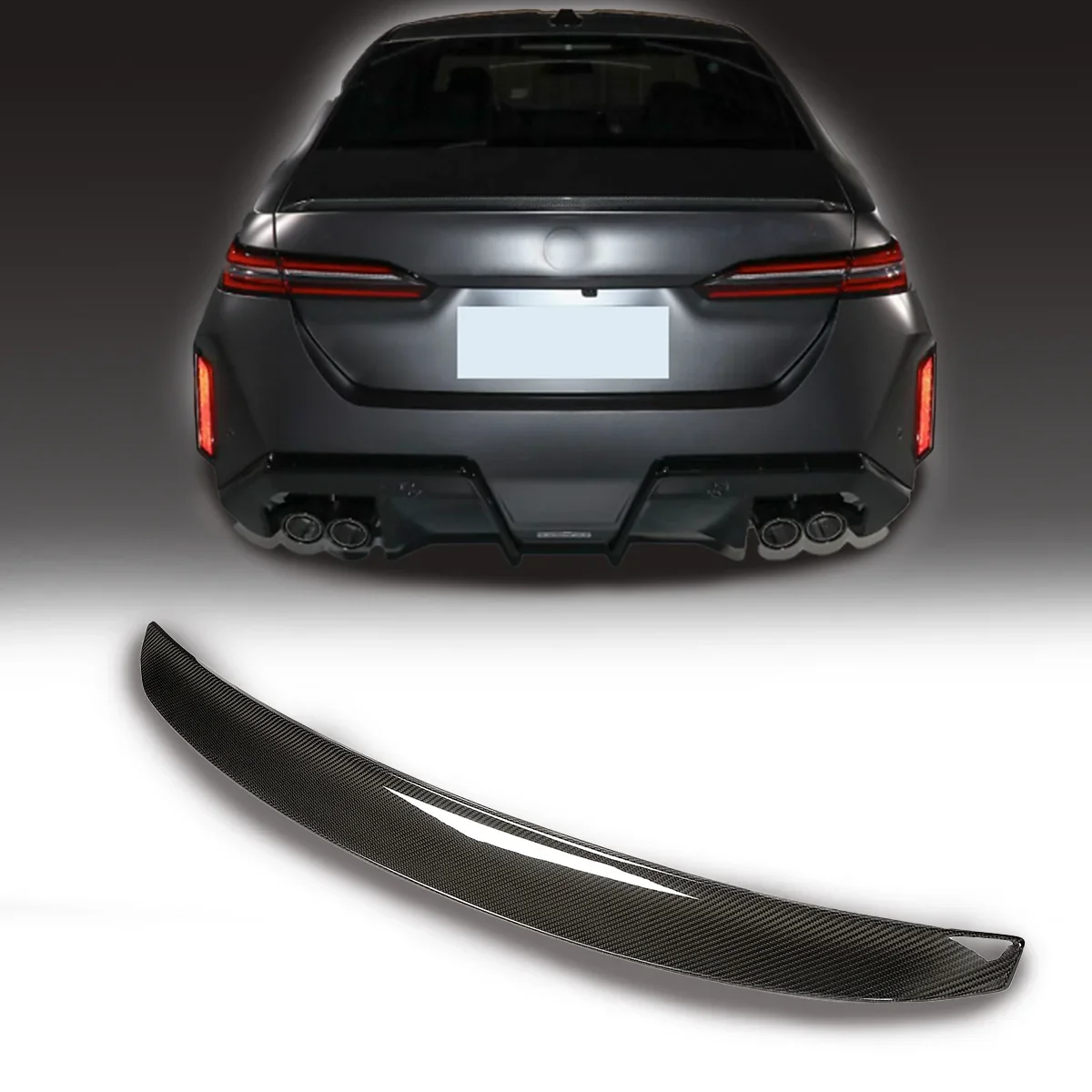 

Brand New High Quality Carbon Fiber Spoiler for BMW 2025 G90 M5 MP