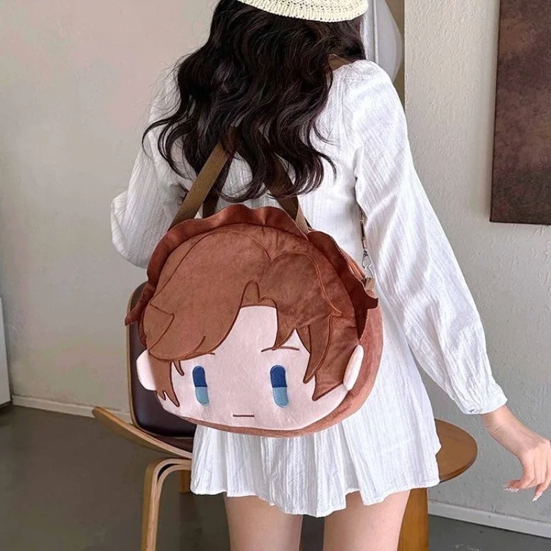 

Аниме-игра «Слезы Фемиды» 2021, потому что Artem Wing, Вильгельм Люк, груша Мариус, портативная милая плюшевая сумка на плечо, рюкзак, подарок