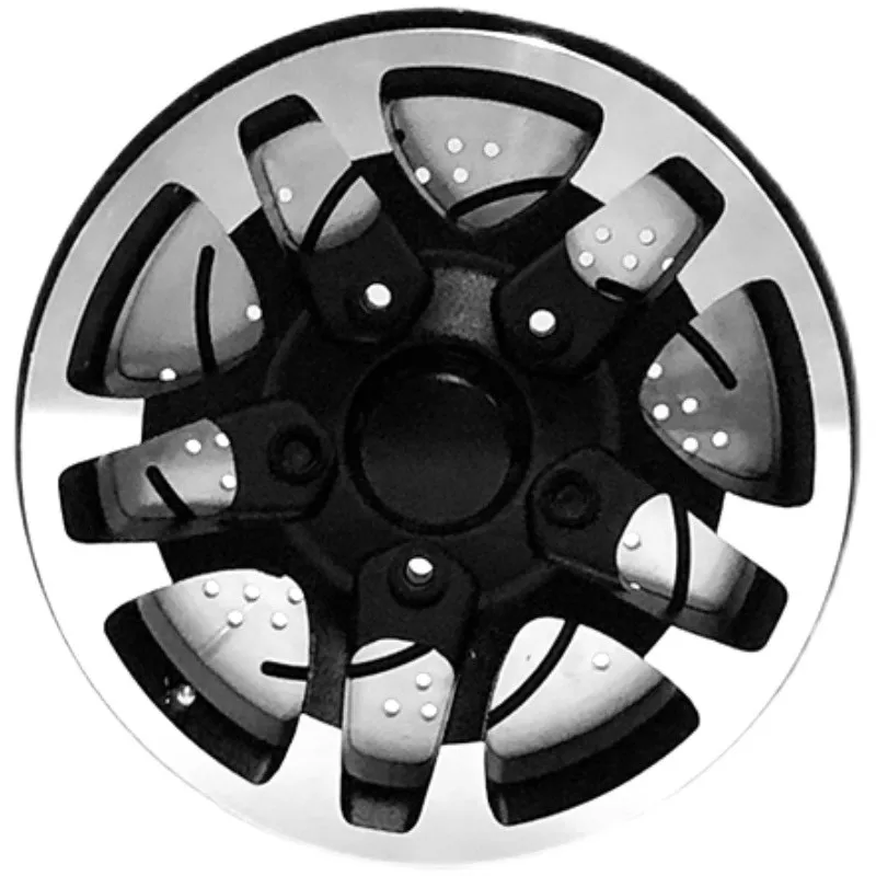 D1RC 1.9 بوصة سيارة تسلق معدنية محاكاة محور العجلة لاند روفر الذكرى السبعين الجليد والنار الطبعة محوري TRX4