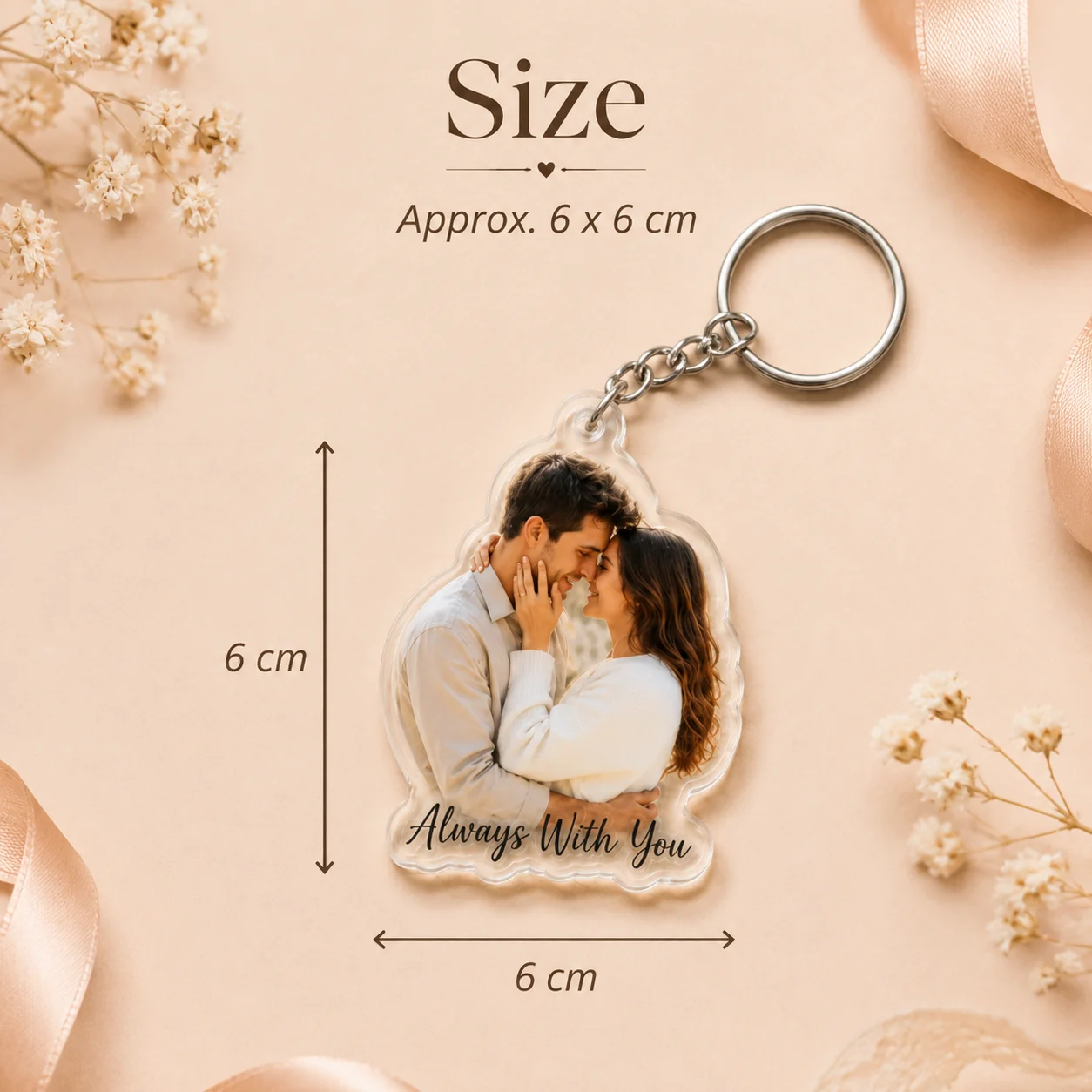 Custom Acrylic Photo Keychains Custom Printed Cartoon Photo Keychain Custom Logo Keychain Color Photo Printing on Keychain