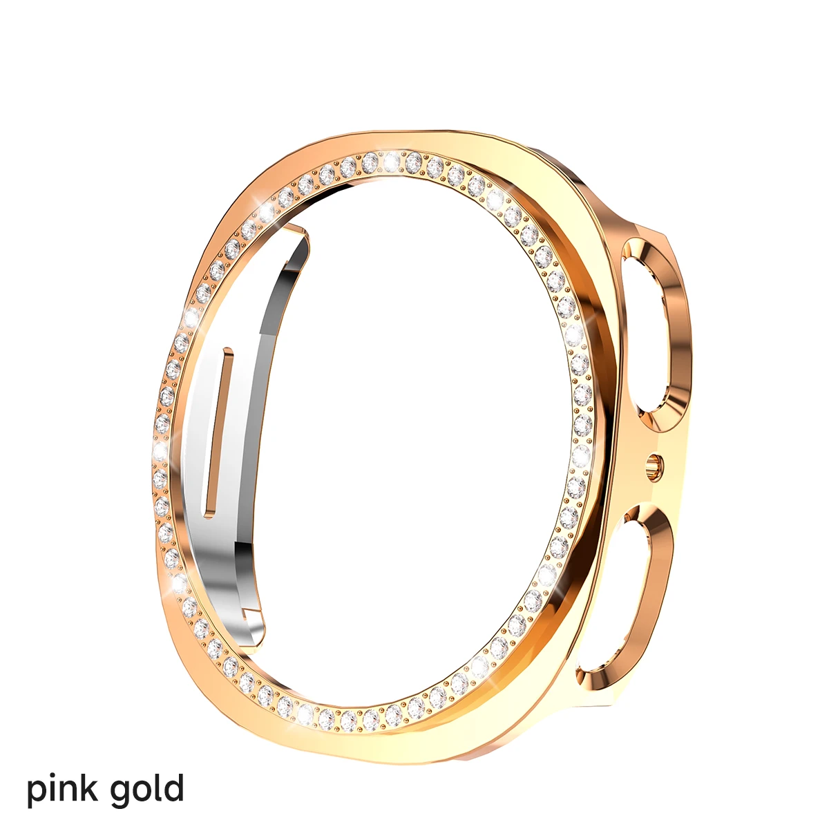 Diamant-Uhrengehäuse für Samsung Galaxy Watch 9/8 40 mm 44 mm, Zubehör ohne gehärtetes Glas, modische Schutzhülle für Damen – Detail 11