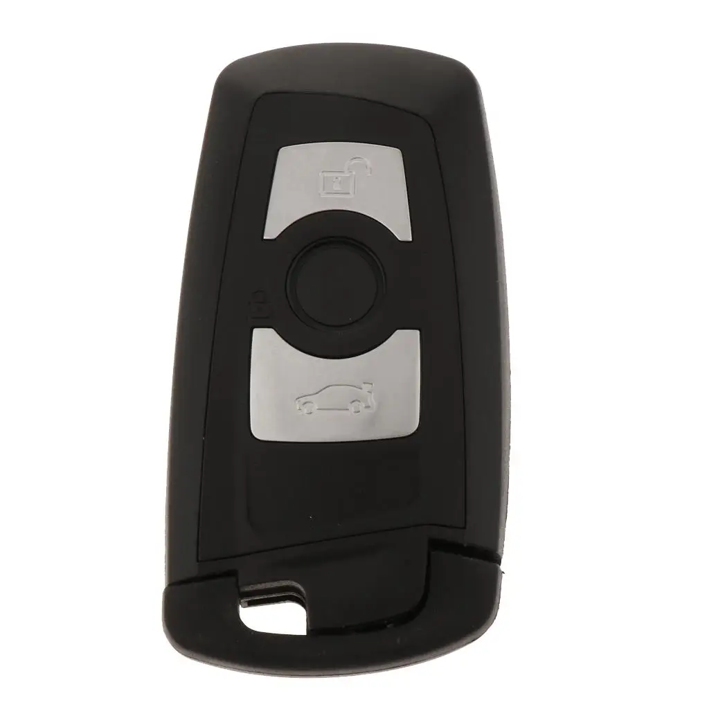 Replacement Case Fit for Keyless Entry Remote Key Shell Combo Key with Uncut Blade Blank ( Key Shell)