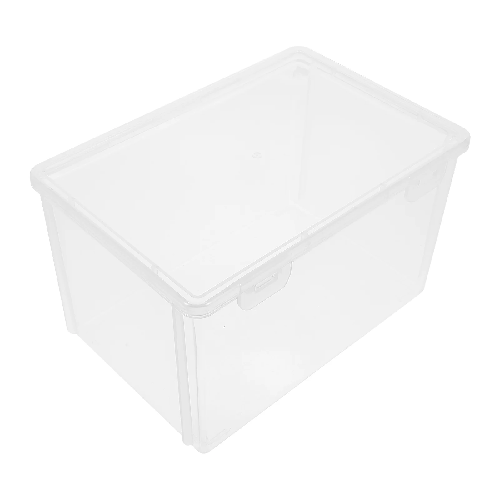 

Bread Storage Tin Box Cereal Dispenser Refrigerator Cake Case Stand Transparent Plastic