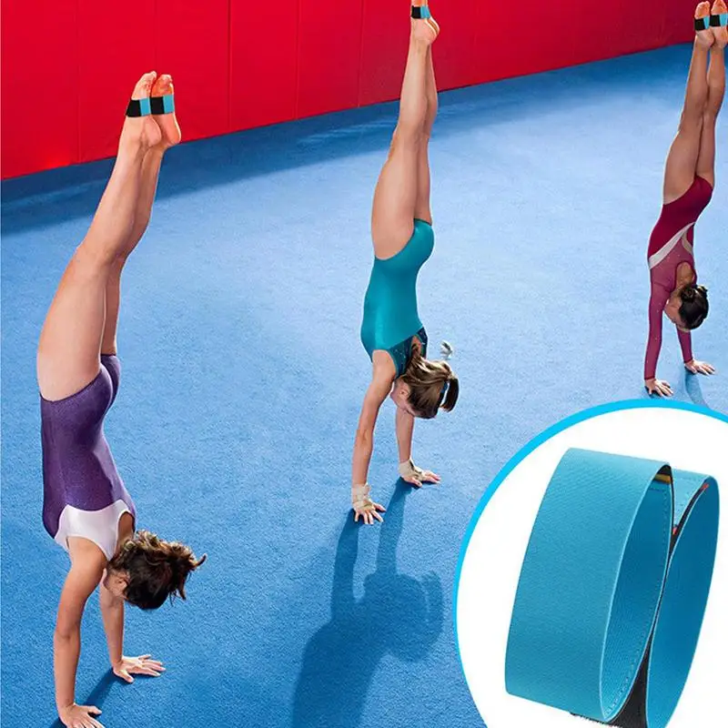 

Gymnastics Sticky Toes Adjustable Sticky Toes Cheerleading Trainer Versatile Elastic Foot Bands Training Tool For Enthusiasts