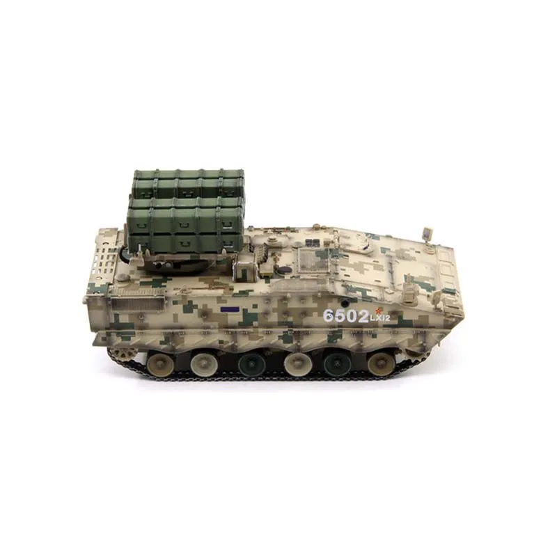 1/72 مقياس الصينية Hongjian-10 مكافحة خزان قاذفة الصواريخ محاكاة سبيكة سيارة نموذج عرض ثابت تحصيل لعبة هدية