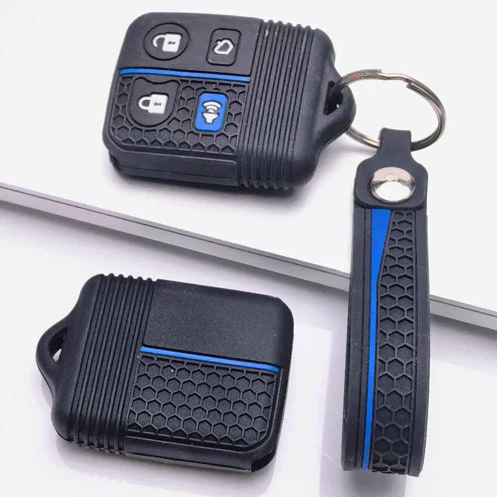 Silicone Key Fob Case For Ford F150 F250 F350 F450 F550 Ranger Explorer Expedition Edge Escape Mustang Fusion Ecosport Mondeo