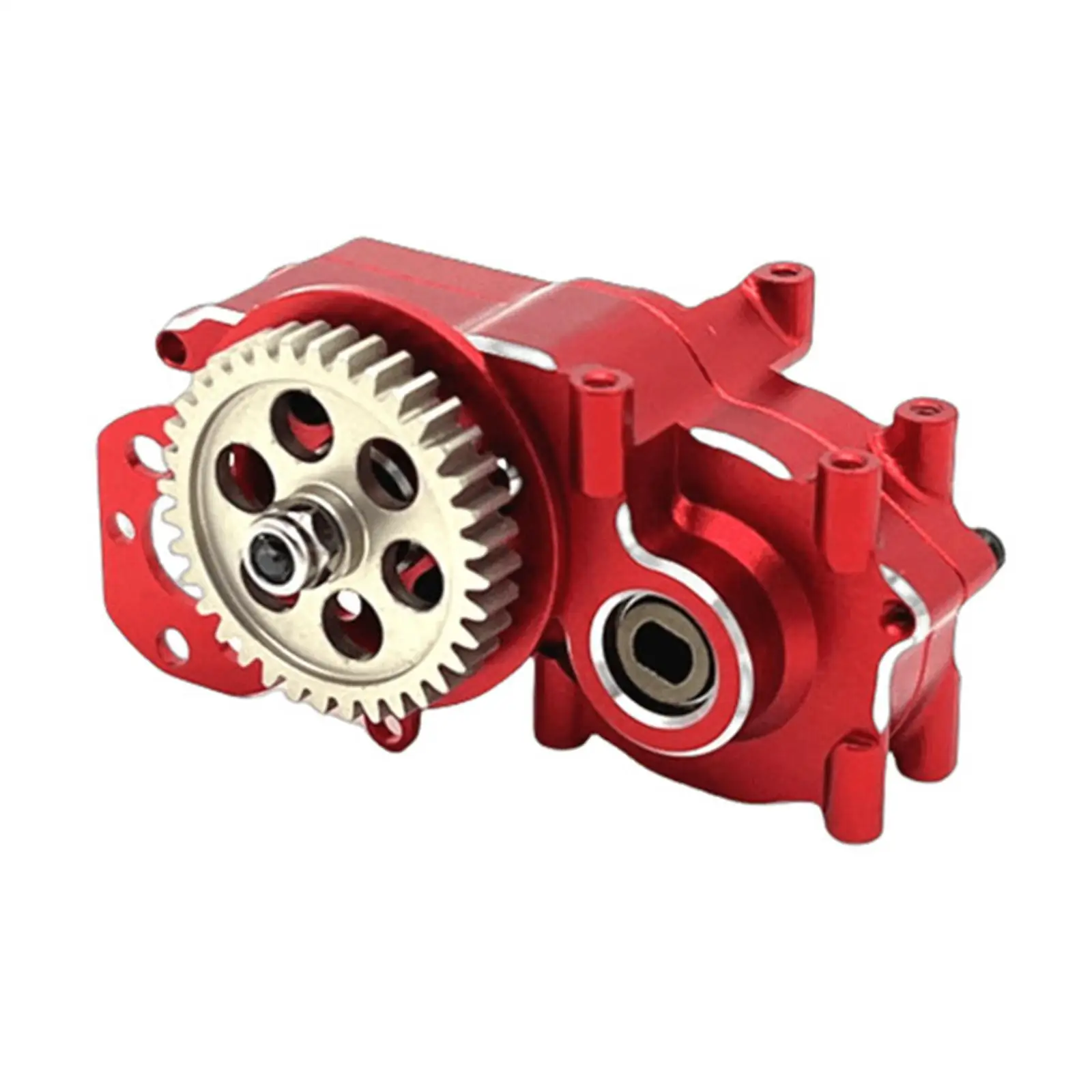 

Metal RC Gearbox Gear Transmission Upgrade Set for 1/24 Crawler Climbing Car RC Vehicle Parts