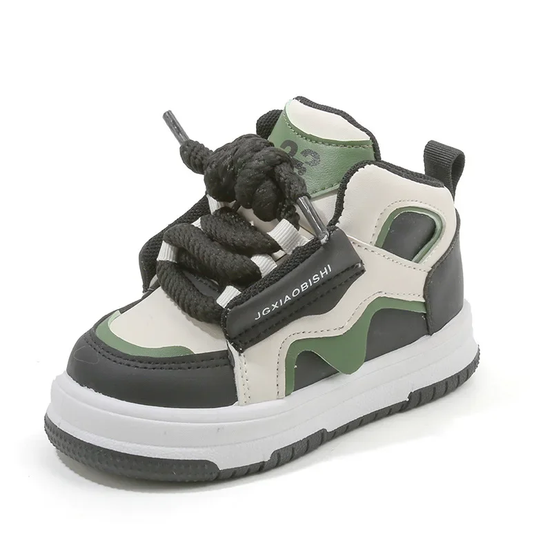 Scarpa per bambini per ragazza primavera autunno Versatile ragazzi Sneakers alte moda causale bambini scuola scarpe da Tennis traspirante morbido