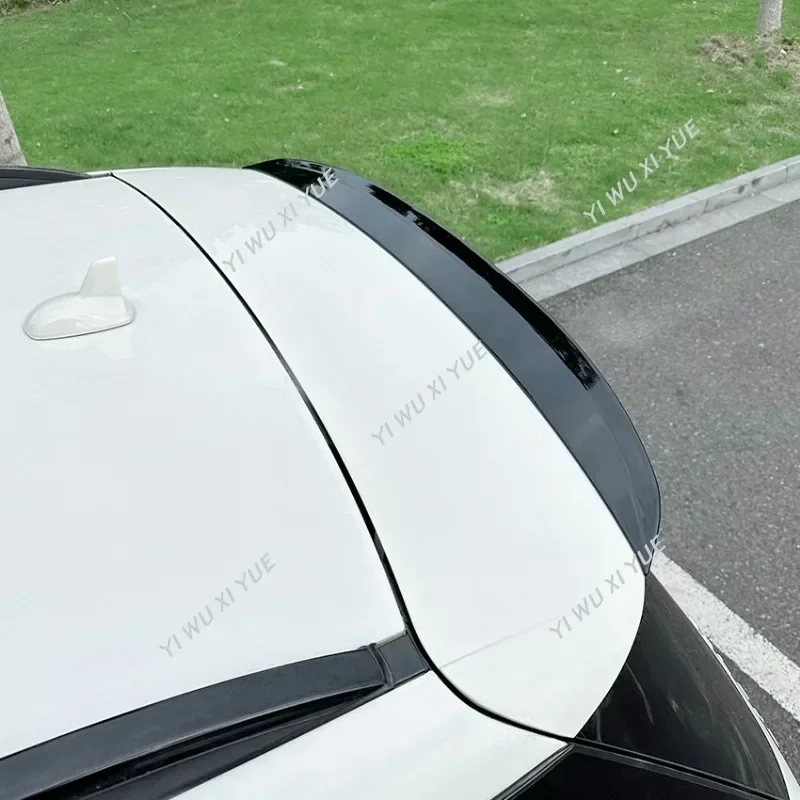 For Mercedes Benz W166 GLE W166 ML Class 350 400 450 500 43 63 AMG 2012-2018 Car Rear Trun Roof Lip Spoiler Wing Trims Tail Wing