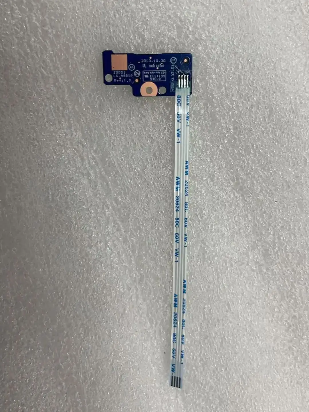 Carte de bouton d'alimentation pour ordinateur portable HP 15-R 15-G 15-H 15-S 250 G3 255 G3 256 G3 G4 G5 TPN-C117 TPN-C113, avec interrupteur de câble LS-A991P