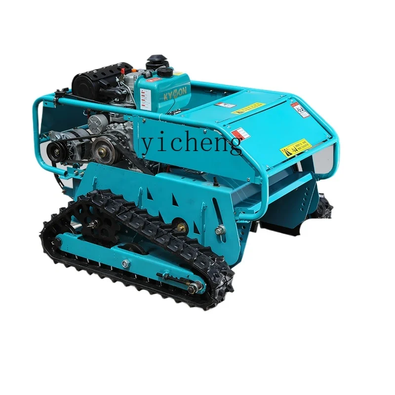 Tqh Self-Propelled Remote Control Mower Crawler All Terrain Grass Trimmer Household Agricultural Weeding Machine