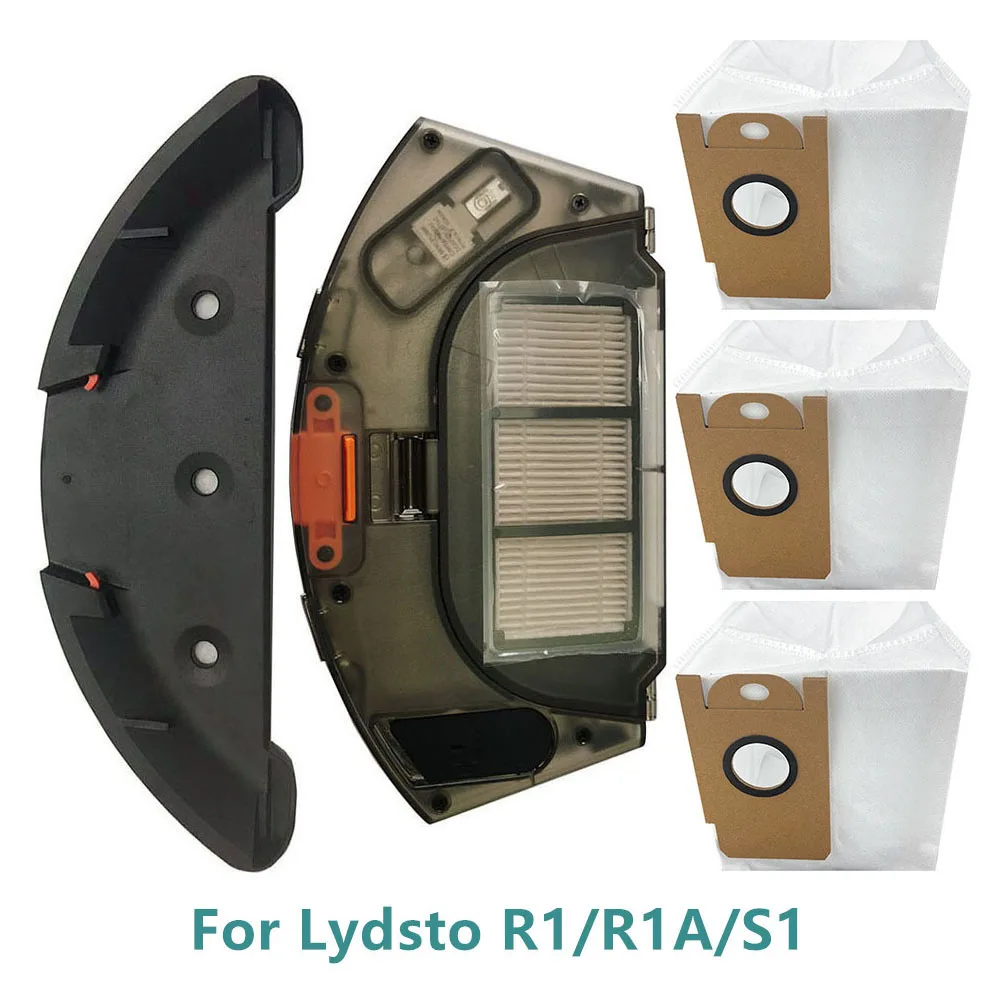 Мешок для пыли, держатель для швабры, ящик для пыли для Lydsto R1/R1A/S1, аксессуары для роботов-пылесосов