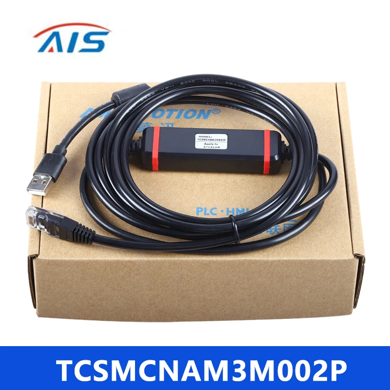 

TCSMCNAM3M002P Кабель отладки сервопривода для преобразователя частоты Schenider ATV VFD LXM Lexium Motion XBT N/R/RT M238 провод