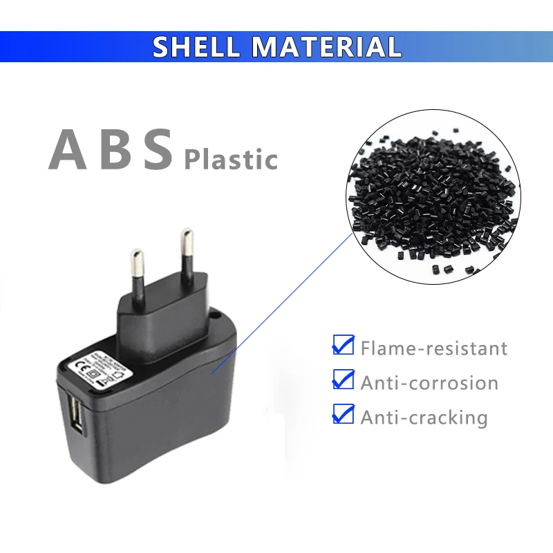 USB Charger 5V 1A Micro Wall AC to DC Charging EU US UK AU Universal Power Adapter Supply 100V-240V Output