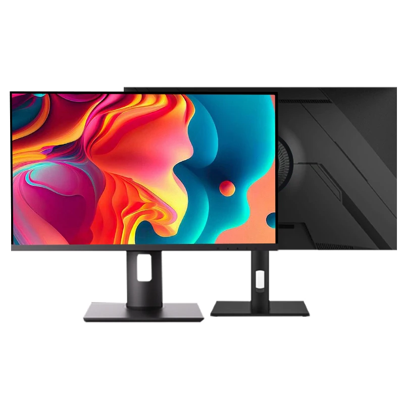 32-Inch LCD display with DP interface high definition eye protection function, suitable for office built-in speakers