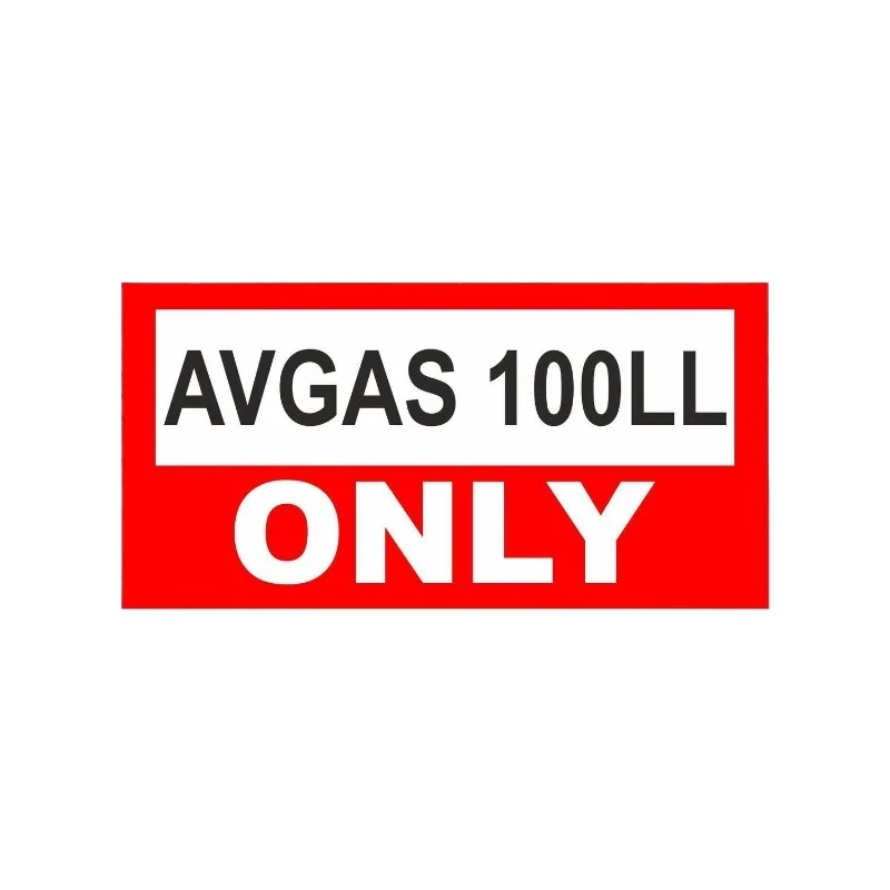 

Car decoration stickers FOR Car Airplane Aviation Airport AVGAS ONLY 20CM PVCKK