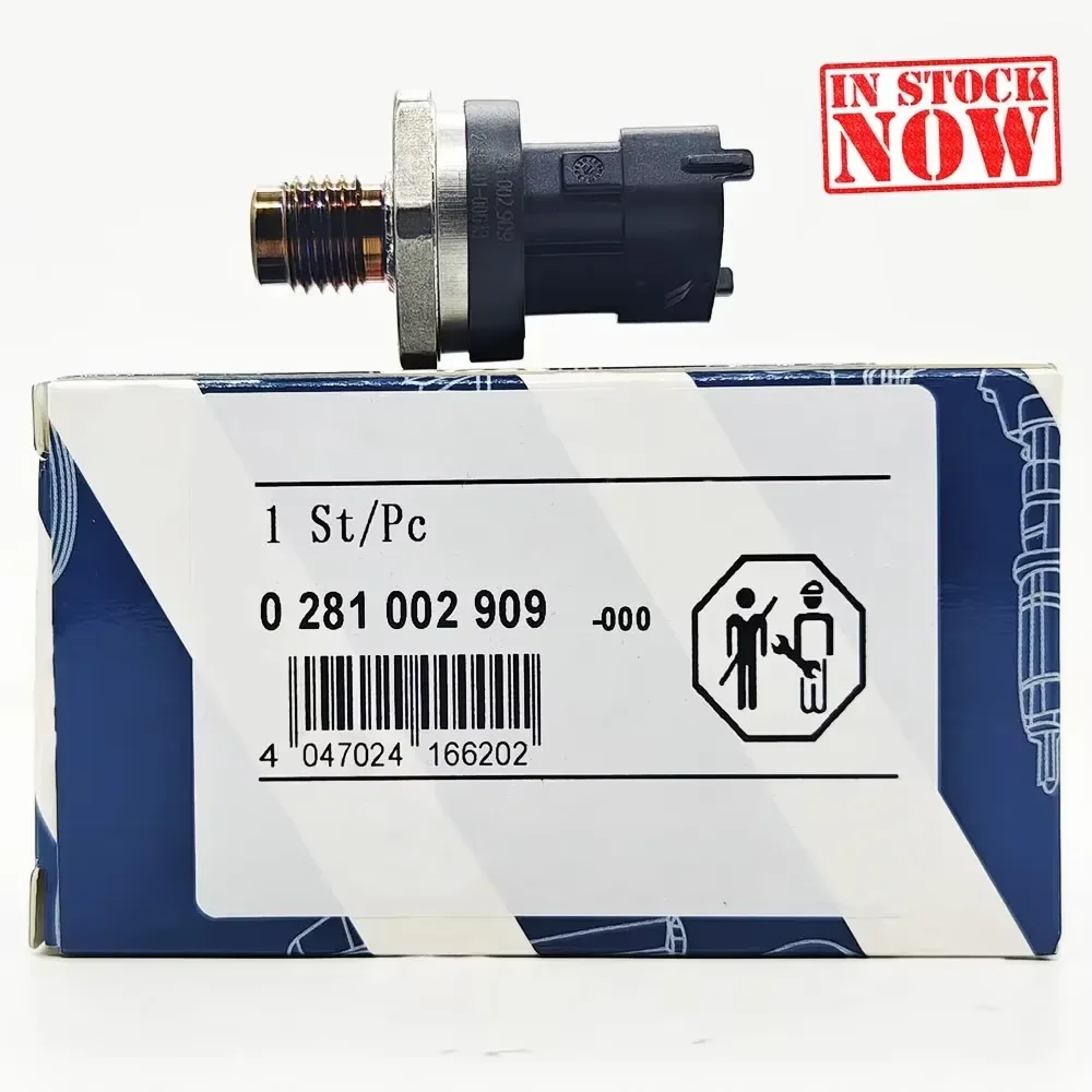 Em Estoque 0281002909 Sensor de Pressão do Combustível 0281002867 3140127000 Para HHYUNDAI Tucson KIA FFIAT DUCATO BMMW Original de Alta Qualidade