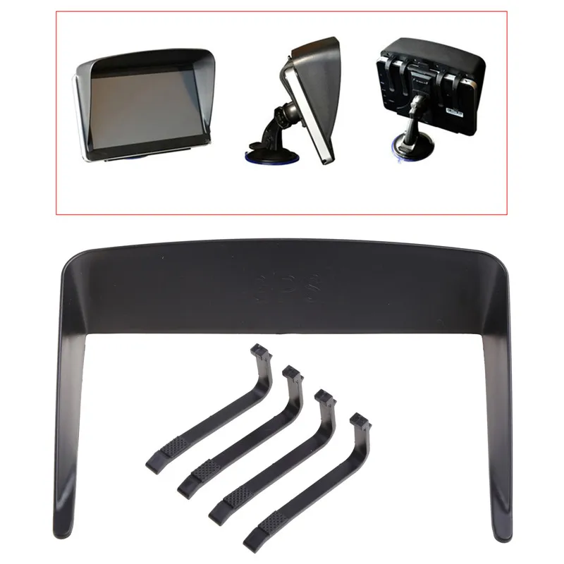 1Piece GPS NavIgation Accessories 5 Inch GPS Universal Sunshade Sunshine Sun Shade GPS Screen Visor Hood Block