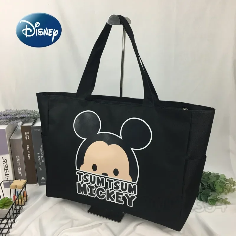 Disney Mickey New Diaper Bag Handbag Luxury Brand Baby Diaper Bag Large Capacity High Quality Fashion Handheld Storage Bag