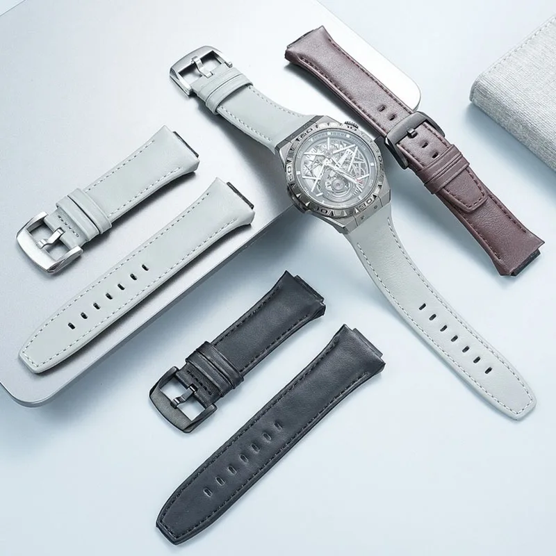 

Ремешок из воловьей кожи 18x22 мм для часов Rerone Renault Gemini Y8840239 8840199 Series, мужской ремешок для часов со специальным выпуклым интерфейсом