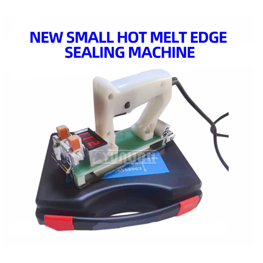 

Electric edge banding machine Board edge sealing portable Woodworking hot melt edge banding machine constant TEMP