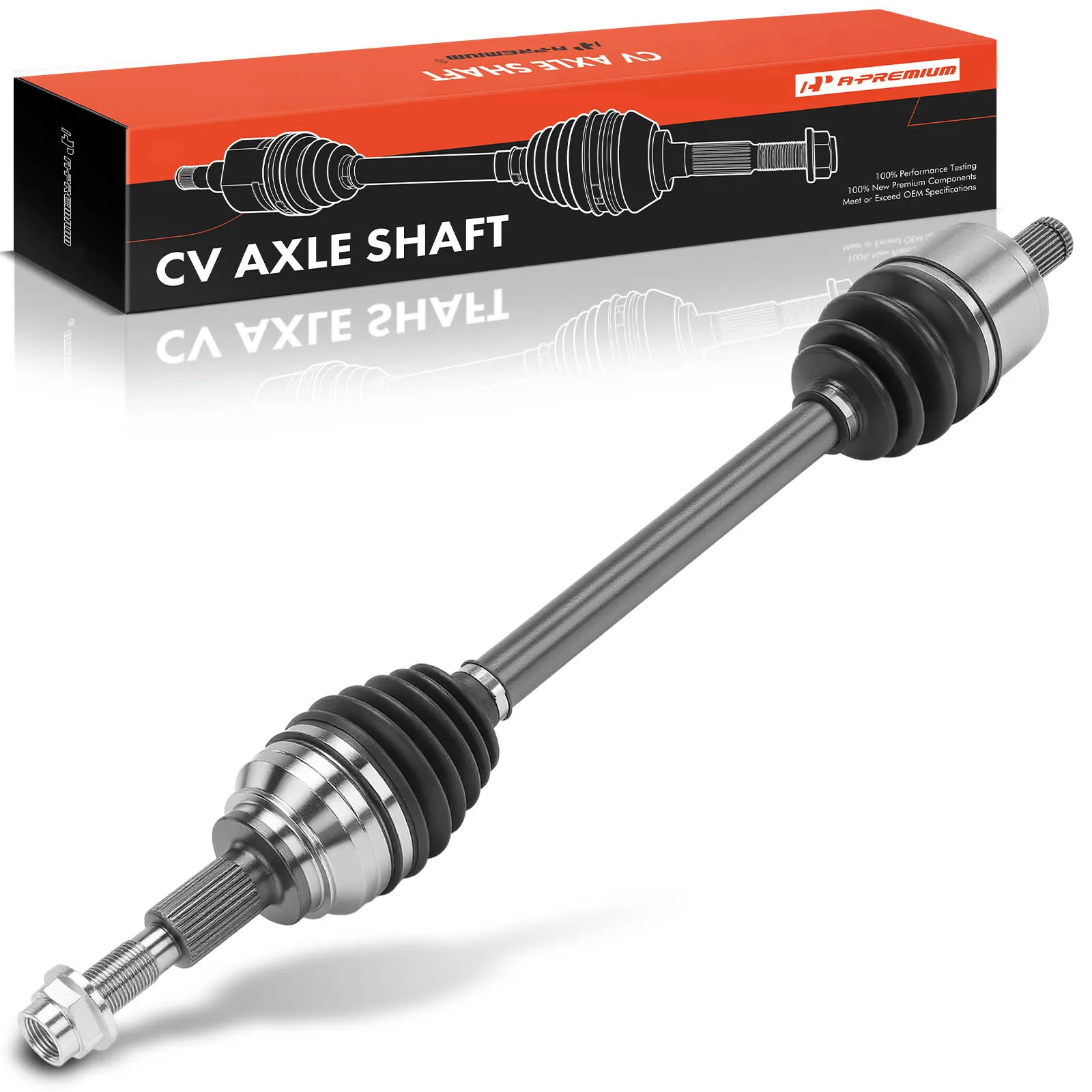 A-Premium Front Driver Side CV Axle Assembly for Ford Transit-150 Transit-250 Transit-350 Transit-350 HD 2020-2024