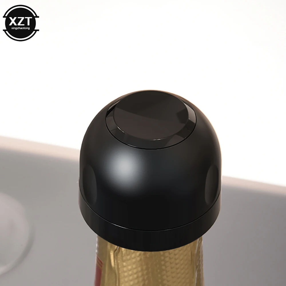 Airtight Sealed Bottle Cap Sealed Wine Stopper Sealed Champagne Bottle Stopper Vacuum Retain Freshness Wine Plug Dustproof Fresh