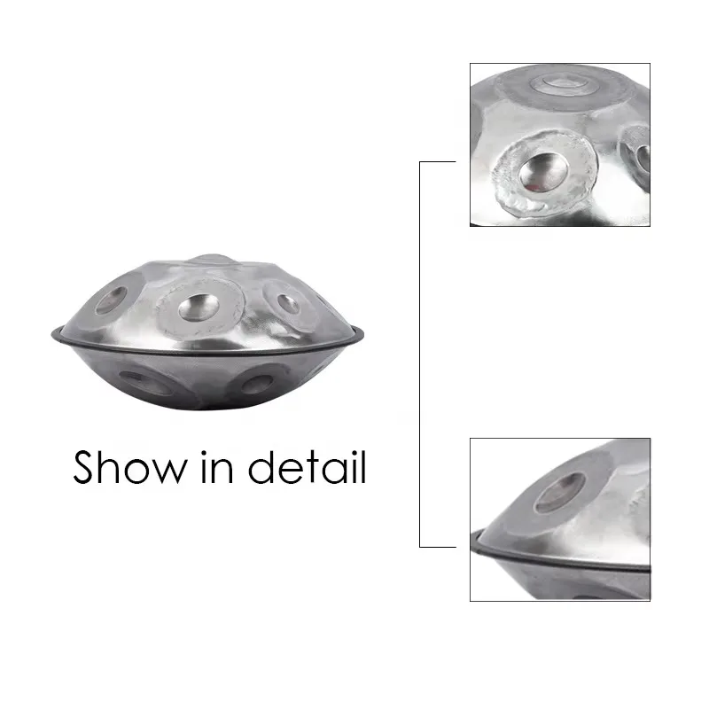 Brinquedo Handpan Baqueta Prática Pad, fábrica Hot Vendas