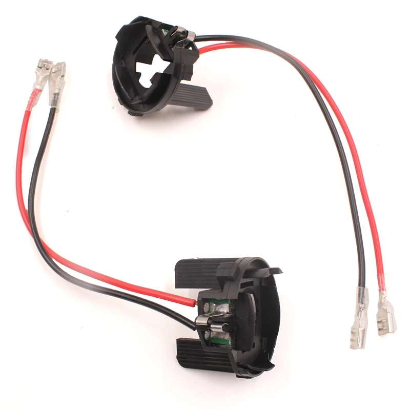 2pcs H7 HID Xenon Lamp Bulb Adapters Base Retainers for VW Tiguan/Golf 7/Scirocco/Sharan/Touran H7 xenon headlight light