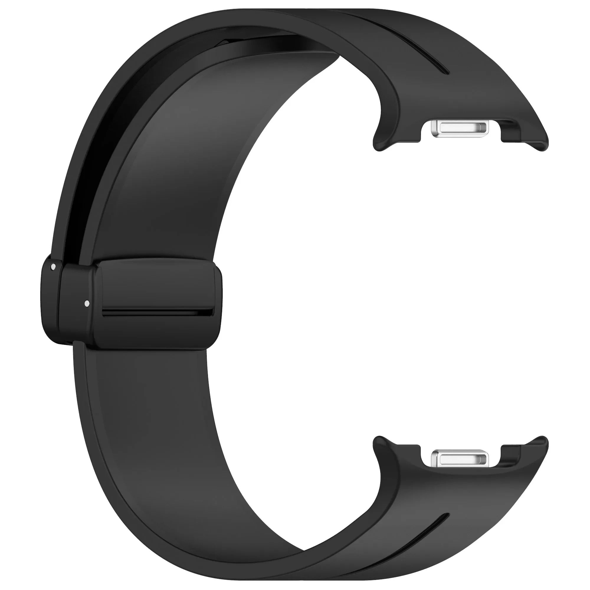 シリコンストラップ Samsung Galaxy Watch 8 40mm 44mm/8 Classic 46mm用 マグネット式ブレスレット リストバンド Samsung Galaxy Watch 8バンド用