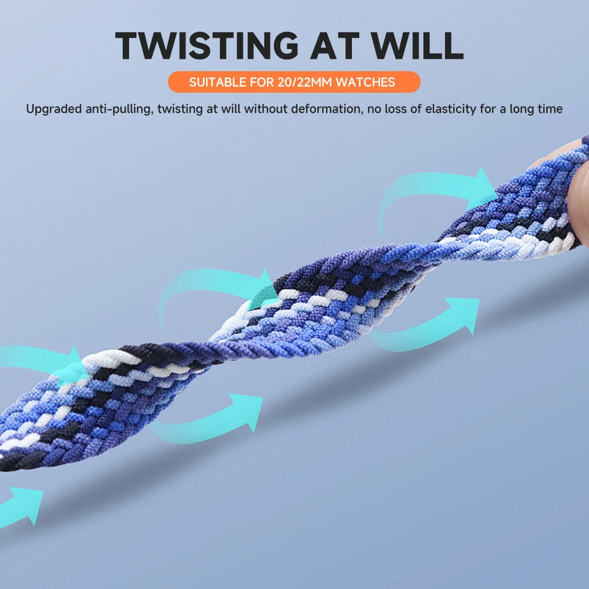 Nylon Magnetic Strap For Amazfit Balance 2/Active/Active 2/GTR 4 3 Bracelet 20 22mm Band For Amazfit Bip 6/5/3/3Pro/GTS 3 4 Mini