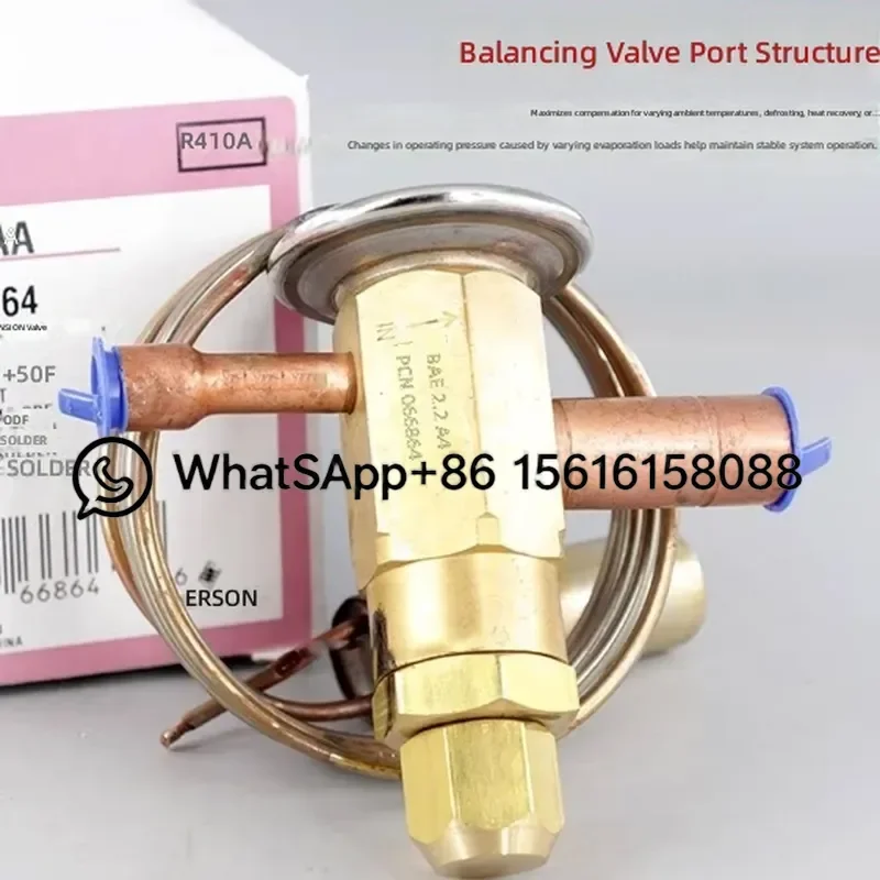 Emerson Thermal Expansion Valve BAE1 BAE2 BAE3 BAE4 1/2 6 7-1/2 ZAA Bidirectional Air Conditioning Heat Pump AC Refrigeration