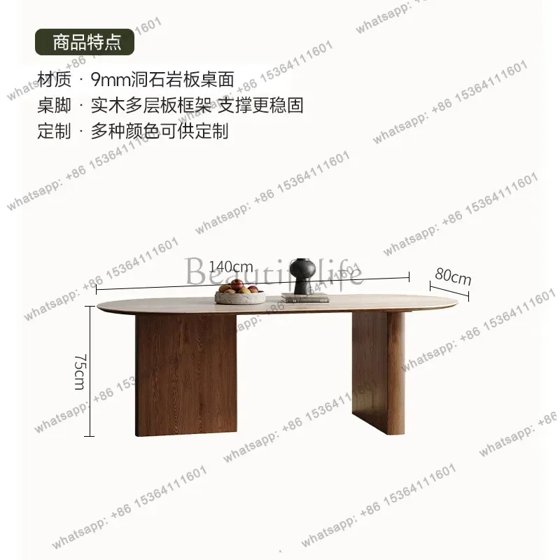 zj.French Style Simplicity Restaurant Dining Tables Retro Designer High-end Dining Tables Modern Home Furniture Bordservice HBDT