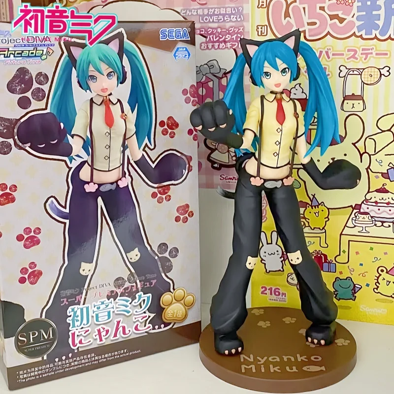 new-hot-in-stock-sega-spm-hatsune-miku-project-diva-cat-version-figure-prize-model-collectible-for-fans-and-collectible-gift