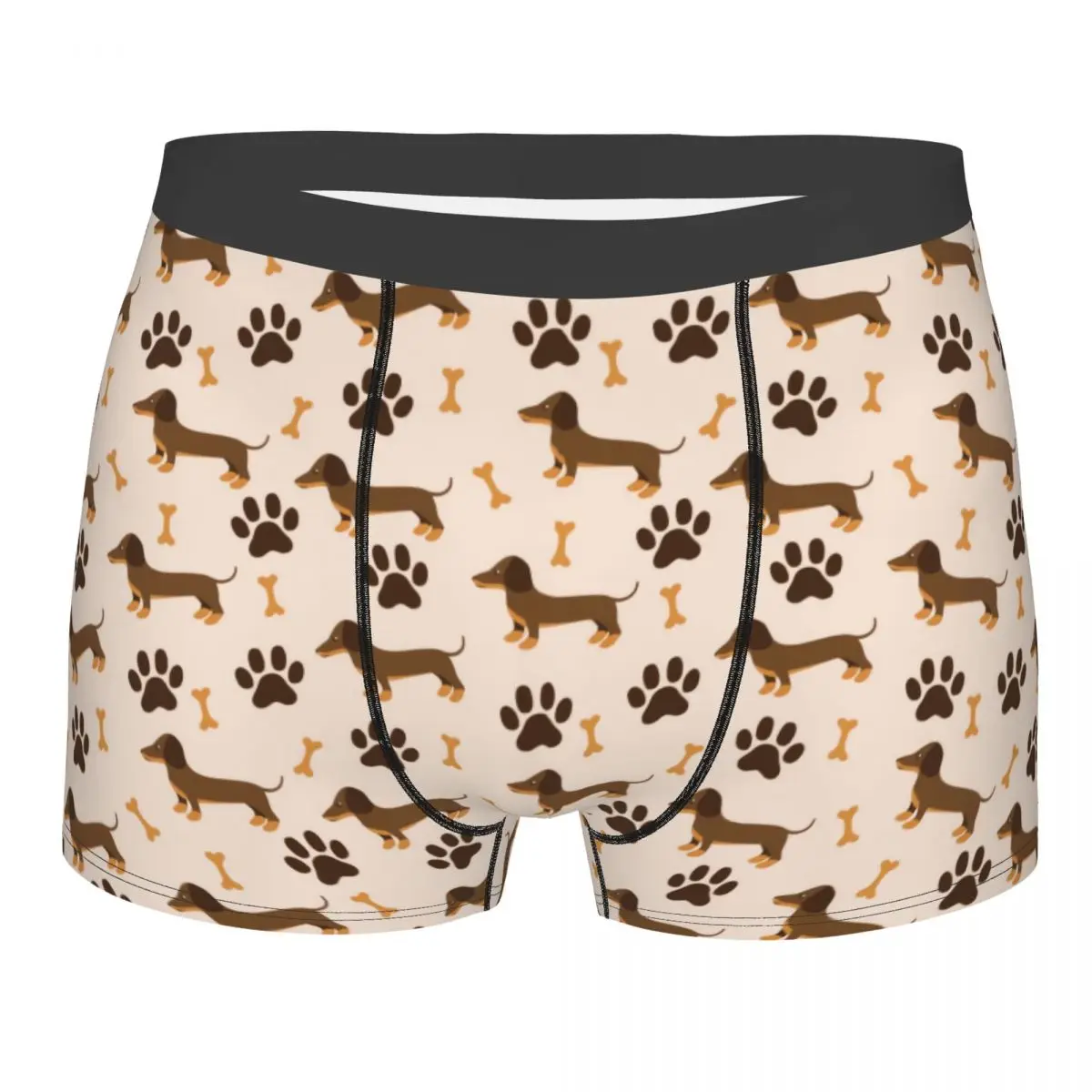 

Custom Dachshund Sausage Dog Boxers Shorts Mens Animal Puppy Lovers Briefs Underwear Novelty Underpants