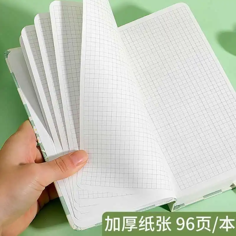 Weeks Hand Ledger Bensen Series INS Beauty Notebook Sparkling Cover Grid Control Small Fresh Portable Notebook Random 1 Book