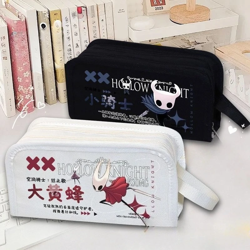 

Hollow Knight: Silksong Game Peripheral Multi-functional Pencil Case Student Stationery Storage Bag Gift