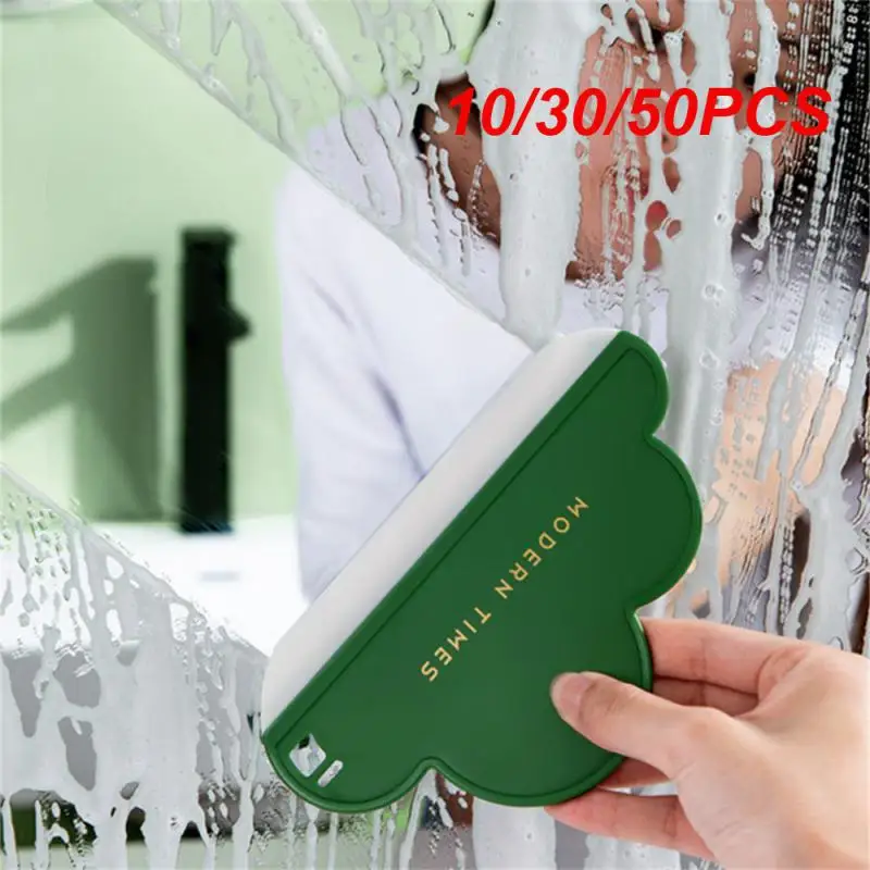 10/30/50PCS Cloud Wiper Board Reusable 2023 Household Cleaning Tools Window Screen Brush Silicone Small Wiper Multifunctional