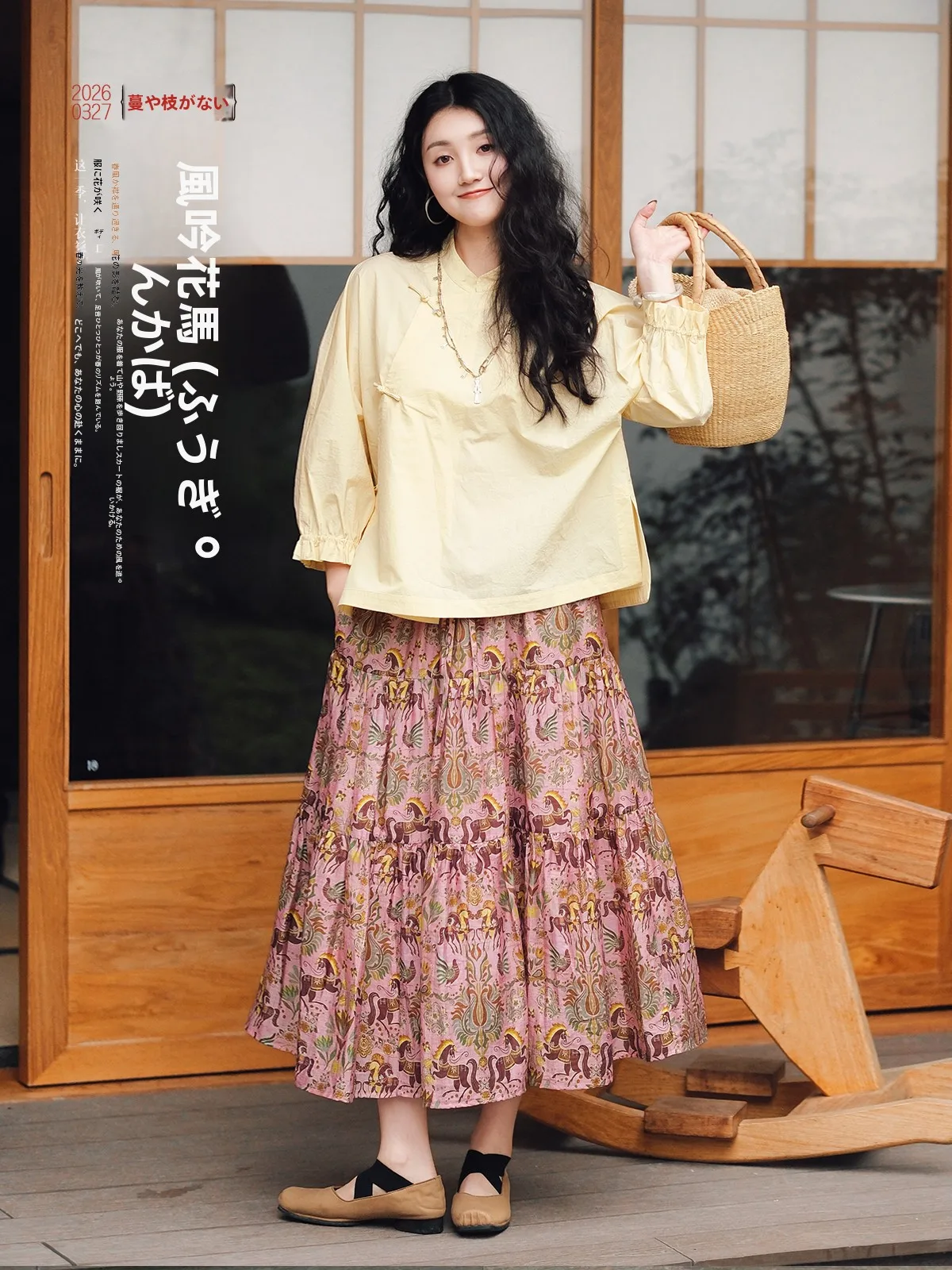 

Женская рубашка из чистого хлопка с длинным рукавом, укороченная, с цветочным принтом, повседневная, прямого кроя, весна-лето, дышащая, комфортная