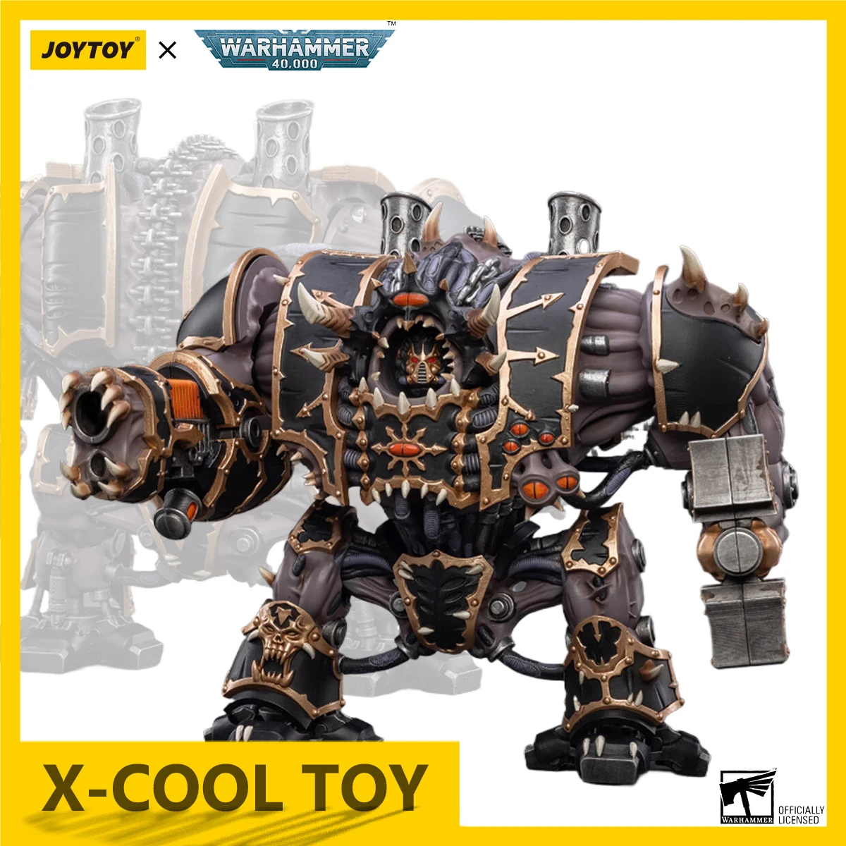 JOYTOY Warhammer 40K 1/18 Action Figure Black Legion Helbrute Joints Movable Figurine Anime Model Statue Toy Gifts