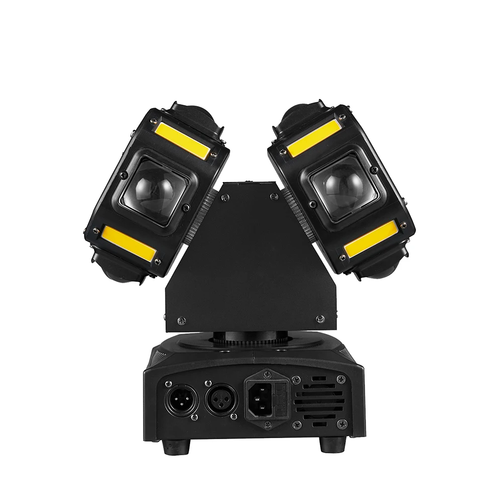 New Arrival DJ RGBW LED Moving Head Light DMX Beam Golden Yellow Strobe RG Laser 3in1 Effects Stage Lighting Disco Music Party