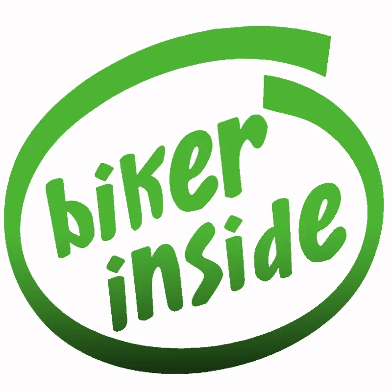 Respect for Bikers Car Sticker Interesting Vinyl Wrap For Auto Door Handle Decal Body Funny Car Decoration