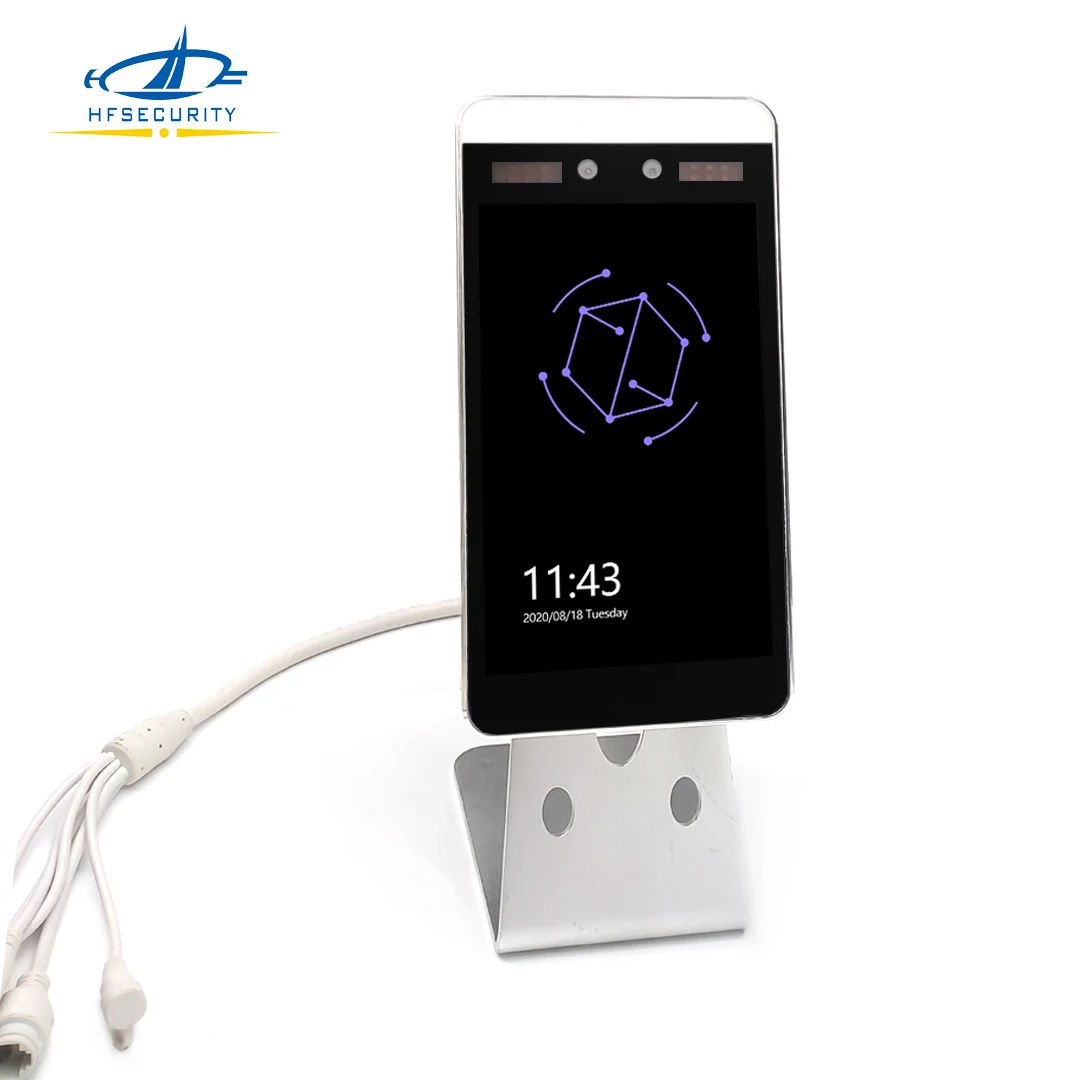 HF Sicherheit RA08 Wifi Gesichts Anerkennung rfid Karte Zeit Teilnahme QR Code Access Control Maschine mit Freier Software