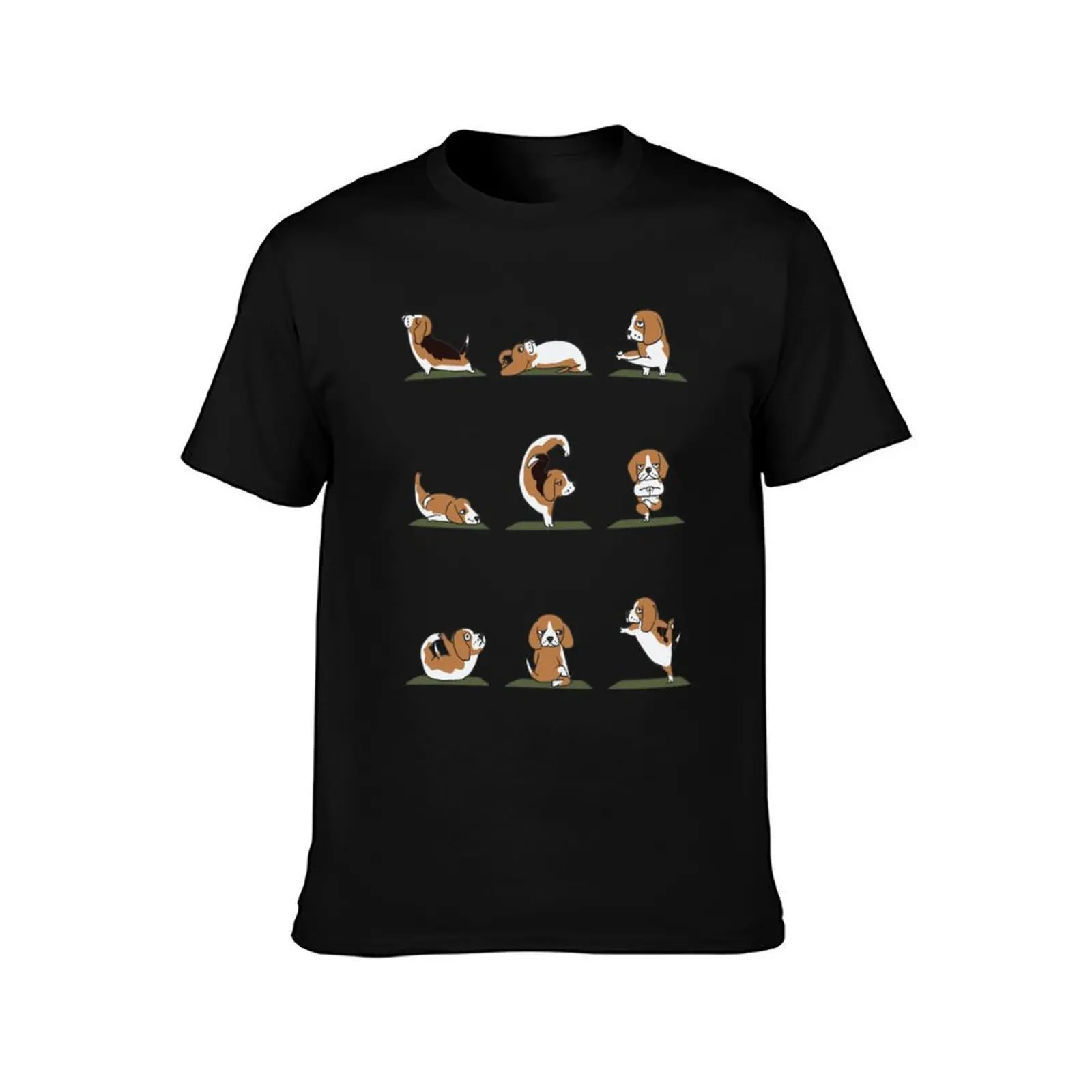 Beagle Yoga T-Shirt Sporty Casual Quick Dry T-Shirt