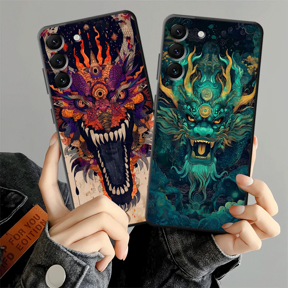 Cartoon Cool Dragon…