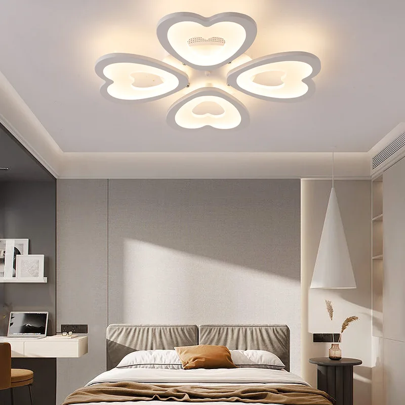 6 Heads New Design Acrylic Modern Led Ceiling Lights Lampe Plafond Avize Indoor 4 Shapes 100-240V