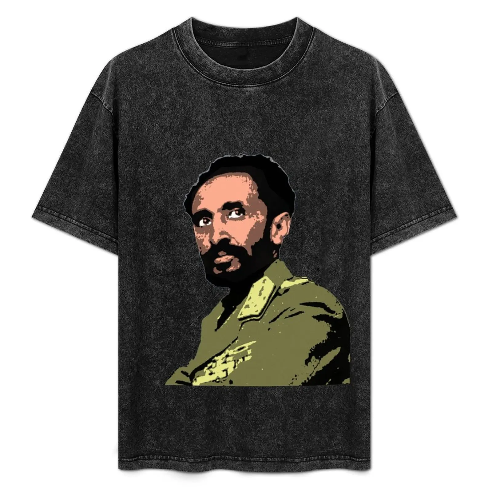 Haile Selassie T-Shirt affliction shirts funny meme t-shirts anime tshirt mens t shirts