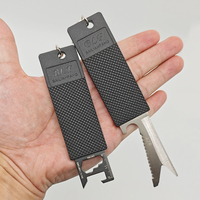 New 7-in-1 Multi-Tool Keychain Pocket Tool EDC Multifunction Outdoor Bottle Opener Survive Gear Card Multipurpose Gadget Camping